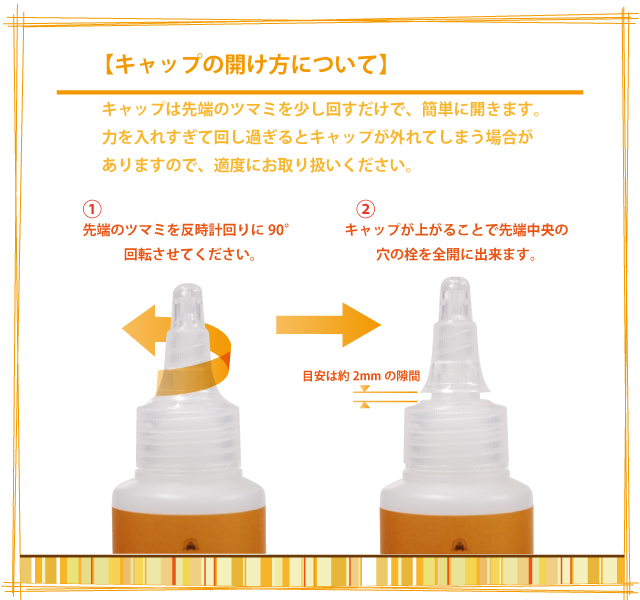 スクリューキャップ説明